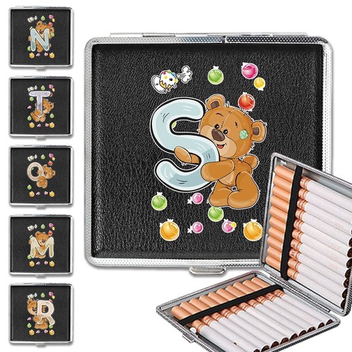 Metal cigarette case - cigarette,