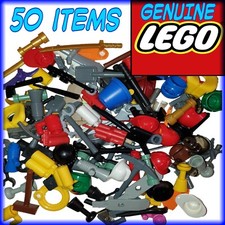 Lego Minifigure Tools Weapons Food Headwear Mix. Genuine Lego. Free Postage