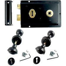 Plastic Door Knob Handles Rim
