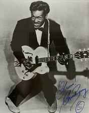 CHUCK BERRY Signed Photograph