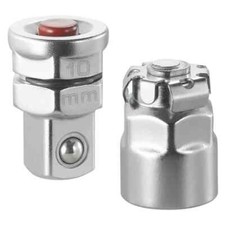 Facom 2 Piece 10mm Converts Ratchet Spanner to 1/4″ hex & 1/4″ Square Drive