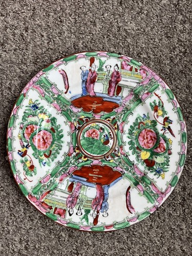 Chinese rose medallion - rose,
