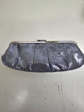 Absolutely Beautiful New Black Silver Evening Women Purse Little Pocket Inside