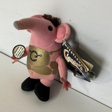 Clangers Small Major Plush Toy 1999 Whistling Golden Bear Vintage Retro No Sound