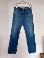 Lacoste Men’s Straight Leg Jeans – W32 L34 – Classic Blue Denim