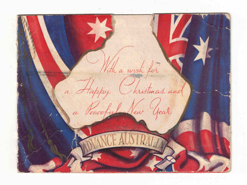 Vintage christmas card - card,