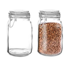 2 Large 3L Mason Jars with