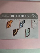 Set Of 5 Magnetic Bookmarks