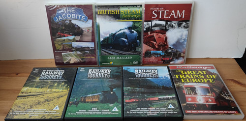 Steam train dvd bundle - dvd,