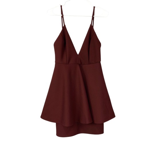 Lulus deep neck - lulus, flare