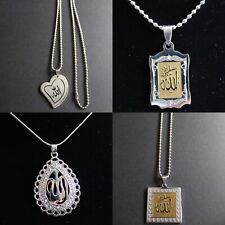 A Variety Of Exquisite Stainless Steel Islamic “ALLAH” (SWT) Pendant Necklace