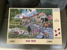 HOUSE OF PUZZLES 1000 piece puzzle (OLD MILL ) The Redcastle Collection