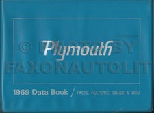 1969 Plymouth Data Seller