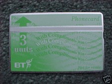 BT 3u Phonecard - BTD 042 -