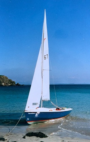 Wayfarer sailing dinghy - mk,