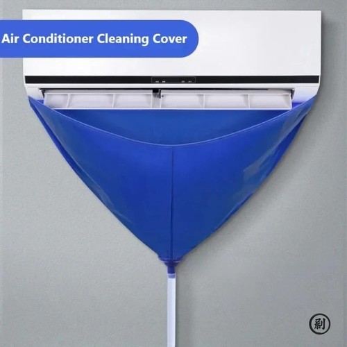 Air conditioner cleaning - conditioner, bag