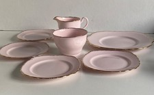 Vale part tea set in Pink &
