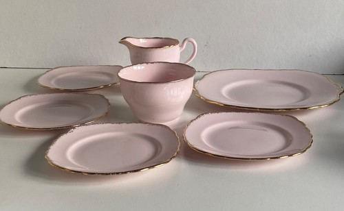 Vale part tea set pink - vale,