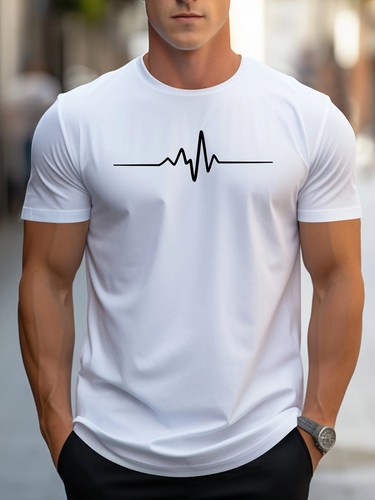 Mens cotton graphic shirt - mens,