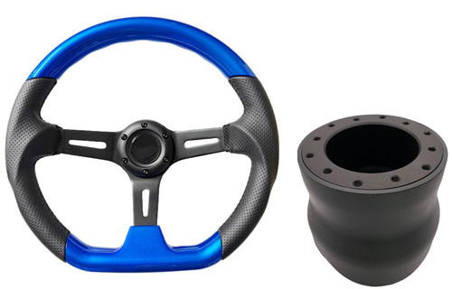 Blue black dished - d2, sports
