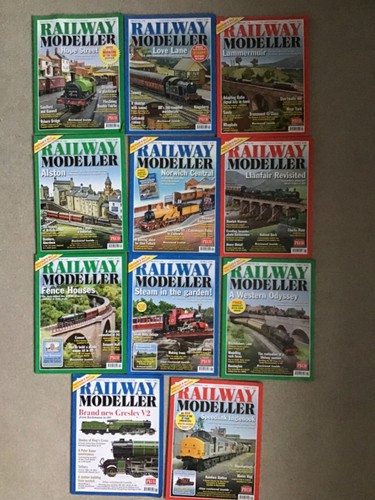 Railway modeller magazines - railway,