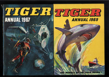 TIGER ANNUALS 1967 & 1969  FREE UK POSTAGE