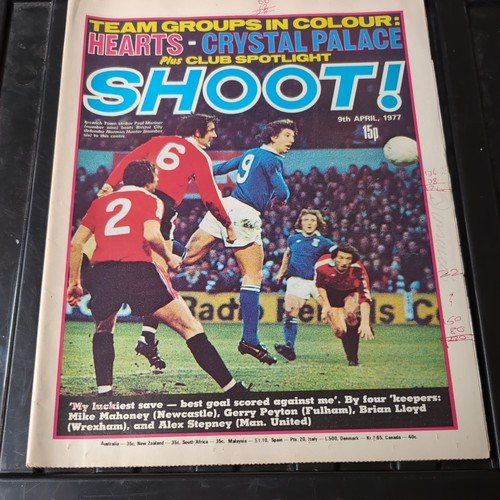 1977 shoot magazine - shoot,