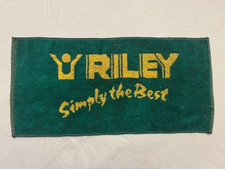 Riley Snooker Bar Towel vintage Mancave green and yellow