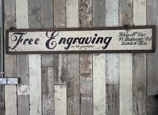 Large Antique Wooden Shop