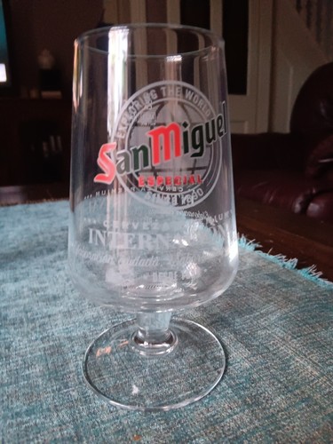 San miguel pint glass - miguel,