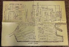 TITANIC CONSTRUCTION SHIPWAY LARGE FOLDING PLAN HARLAND & WOLF SHIPYARD BELFAST