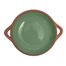 Dexam 18cm Green Small Glazed Terracotta Tapas Dish
