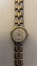 Anne Klein II Two Tone Quartz Women's Watch White Dial Stainless Steel