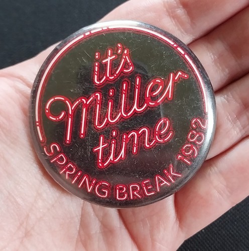 Vintage miller time 1982 - time,