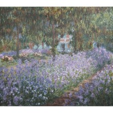 The Artist's Garden at Giverny, 1900 - C Monet Print