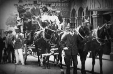 A4 Photo Horse Drawn Stage