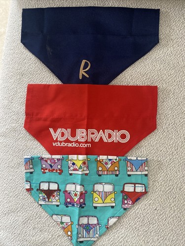 Dog bandanas campervan - bandanas, vw