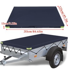 Blue Trailer Cover with Cord