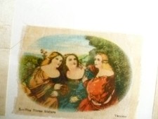 B.D.V. Cigarettes Silk- THE THREE SISTERS, No.5 (5x7 cm)