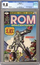 ROM Spaceknight #1 ORIGIN 1st Dire Wraiths 1979  CGC 9.8 + FREE RAW COPY!