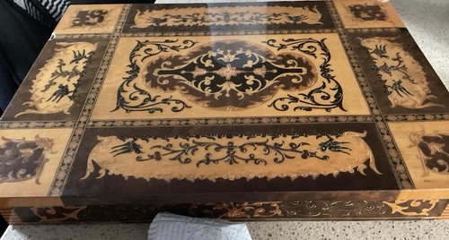 Vintage italian wooden wood - italian,