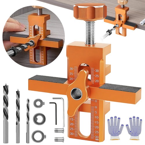 Cabinet door mounting - door, jig