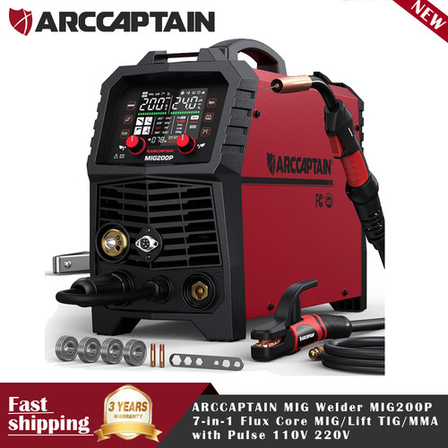 Arccaptain mig welder pulse - mig,