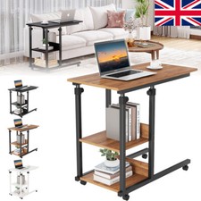 Rolling PC Table Bedside Table
