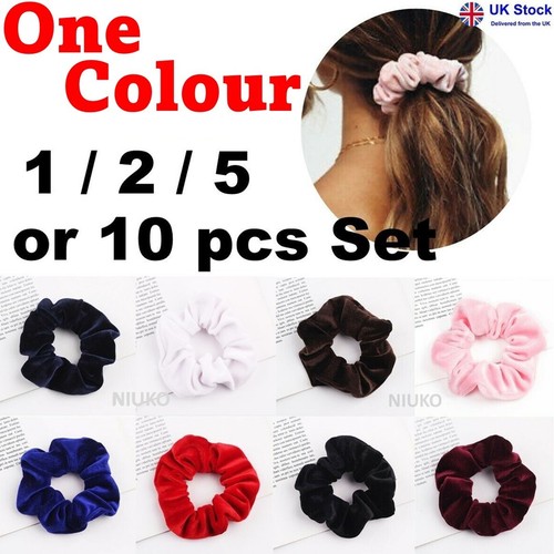Velvet scrunchies hair - velvet,