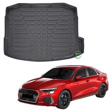 Boot Tray Liner Car Mat Heavy Duty for Audi A3 8Y Saloon 2021-Up SCOUTT