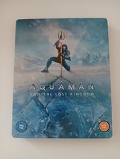 Aquaman and the Lost Kingdom Steelbook (hmv Exclusive) [12] 4K UHD Like New