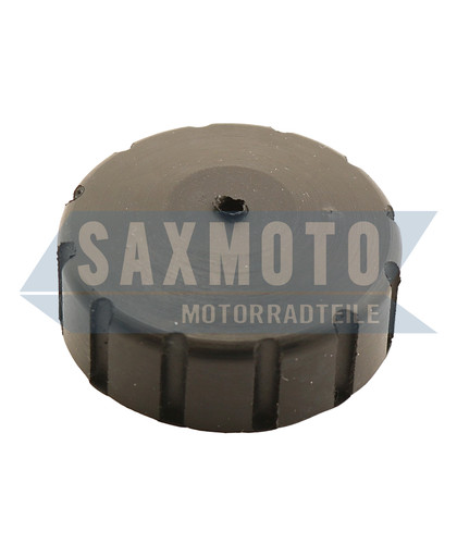 Retaining rubber gas tank