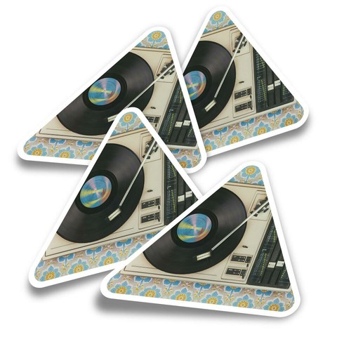 Triangle stickers retro - triangle,
