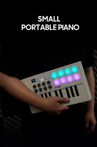 Portable key midi - 25-key, keyboard